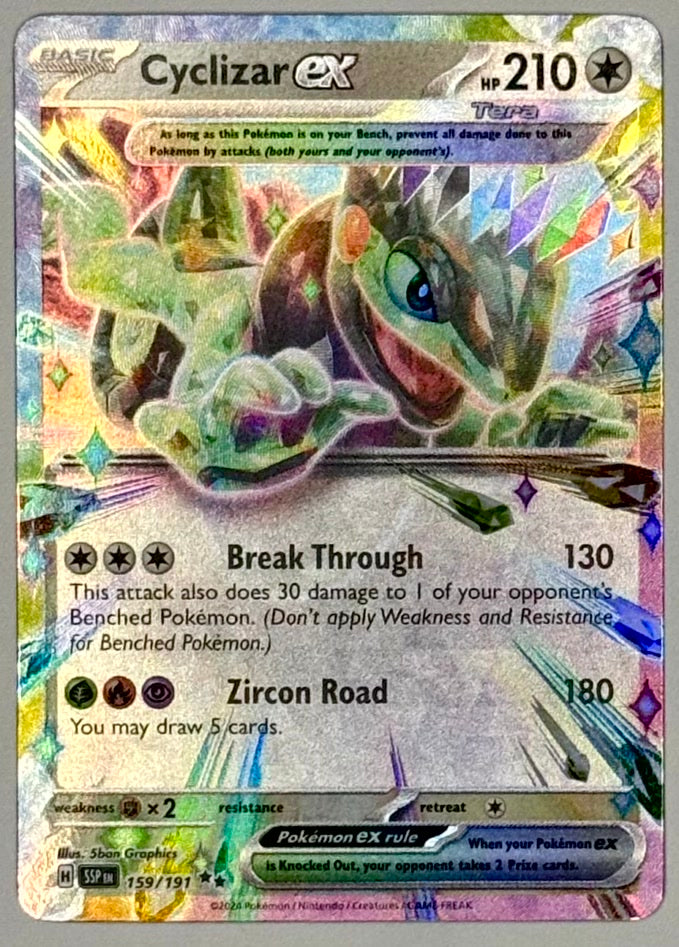 Cyclizar ex 159/191 SSP: Pokemon Surging Sparks