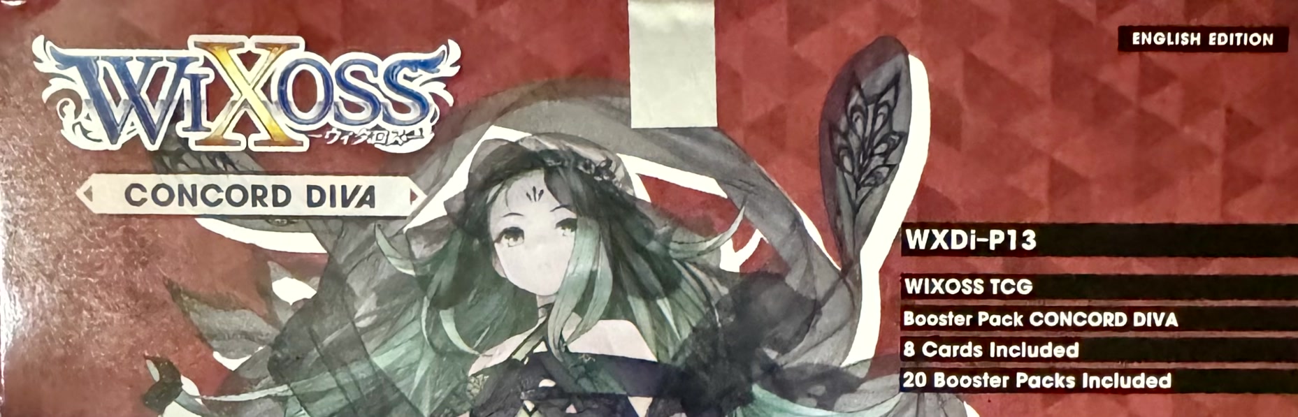 Wixoss TCG English Concord Diva Booster Box
